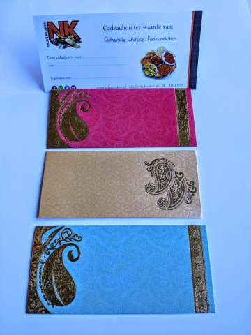 Waardebon voor een Authentieke Indiase kookworkshop