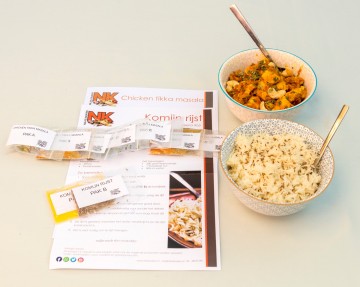 Maaltijdpakket - Kip tikka masala met komijnrijst