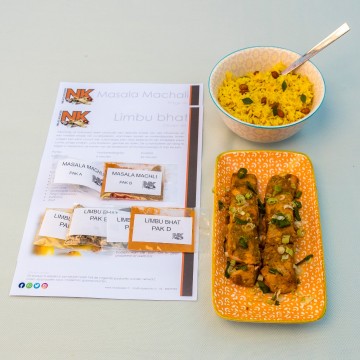 Maaltijdpakket - Pittige vis met citroenrijst